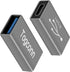 USB C to USB 3.0 Adapter (2 Pack),USB Type-C (Female) to USB A (Female) Coupler Convert,Bi-Directional High Speed USB Extension Connector Support ...