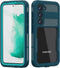 Samsung Galaxy S23 Waterproof Case, Built-in Screen Protector, IP68 Shockproof Full-Sealed Rugged Cover 6.1" - Clear Blue...