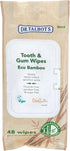 Dr. Talbot's Eco Bamboo Baby Tooth and Gum Wipes Naturally Inspired With Citroganix, 1-pack, 48 count...