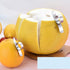 Silver Stainless Steel Orange Peeler Lemon Fruit Peeler Skin Remover Orange Parer Peeling Fruit Tool Kitchen Accessories Orange Peeler Machine Man...