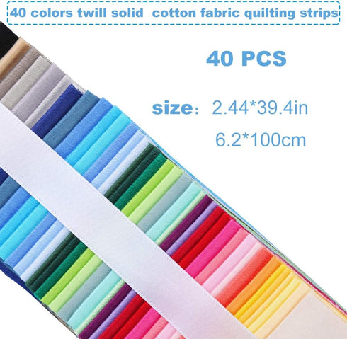 Jelly Roll Fabric, Roll Up Cotton Fabric Quilting Strips, Fabric Jelly Rolls for Sewing, Patchwork Craft Cotton Quilting Fabric...
