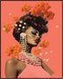 Posterizer 1 pcs-vintage African American woman-pink collage-Afro-American Art Collection-Abstract & Modern Art-Gift for Art Lovers-Gifts for Wome...