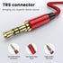 MOSWAG Earphone Splitter Headphone Splitter Adapter, 3.5mm Male to Audio Microphone Y Splitter Cable, 2 Dual 3.5mm Female Audio for iPhone Samsung...