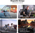 TELESIN Magnetic Mount Magnet Metal Mounts Accessories for Action Camera, 360 Quick Release Car Holder Attach for GoPro Max Hero 12 11 10 9 8 7 6 ...