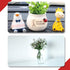 Glue Points, 1000 12mm/0.47" 10 Rolls Poster Putty Adhesive Clear Balloons Dots Tape Removable Double Sided Non Trace Stickers for Wedding Decorat...