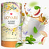 LOVARE Alpine Herbs Loose Leaf Tea 80 g - Made in Ukraine – Lemongrass, Chamomile Flowers, Rose Hips, Orange Peel and Blossom, Blackberry Leaves, ...