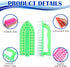 24 Pack Scrub Brushes for Cleaning Comfort Grip Stiff Bristles Cleaning Carpet Brush Cleaning Supplies Household Cleaning Brushes for Laundry Kitc...