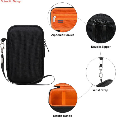 Carrying Case for JBL Go 3 / JBL Go 4 Portable Bluetooth Speaker, Waterproof Dustproof Speaker Storage Holder,Wireless Compact Speaker Travel Prot...
