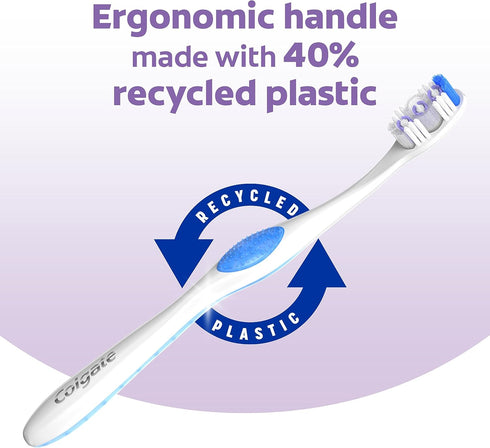 Colgate Enamel Health Sensitive Toothbrush, Extra Soft, 2 ct...