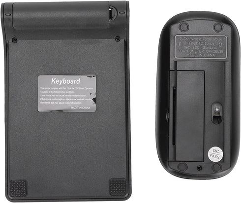 SUNGOOYUE Number Pad, Plug and Play 2.4GHz Wireless Technology 1200 DPI Sensitive Number Pad Mouse Combo for Home Office (Black)...