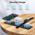 3 in 1 Magnetic Wireless Charger for iPhone, Foldable Charging Station Mag-Safe Travel Charging Pad for Multiple Devices iPhone 15 14 13 12 Series...