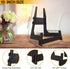 2 Pack 10 Inch Display Stand, Wooden Easel Stand Plate Stands for Display Decorative Picture Frame Stand, Easel Display Stand,Book Display Stand, ...