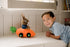 Animal Adventure | Peter Rabbit and Flopsy | Collectible 11" Singing Plush Peter Rabbit Driving a Carrot Car...