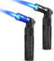 2 Pack Butane Torch Lighters Refillable Jet Flame Portable Butane Torch Mini Refillable Windproof Lighters for Camping Baking Culinary Soldering C...
