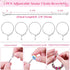 Acejoz 85 Pcs Charm Bracelet Making Kit, DIY Charm Bracelets Beads for Adults and Beginner Jewelry Making Kit...
