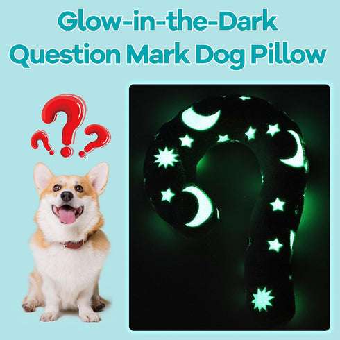 Grow in Dark Dog Pillow...
