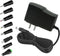 5V 2A Power Adapter 5Volt AC/DC 100-240V 2Amp 1.5A 1A Converter Power Supply with 8 Tips Compatible with Baby Monitor, Camera, TV Box, Speaker,5V ...