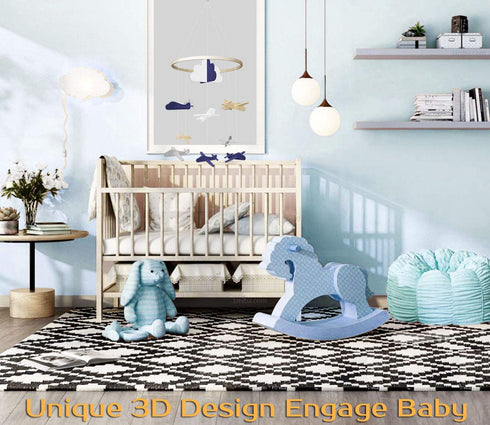 GIFTSFARM Baby Crib Mobile, Airplane Baby Mobile, Crib Mobile for Boys Nursery Decor...