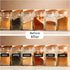 170Pcs Black Removable Labels for Jars,Labels for Storage Bins,Small Labels for Food Containers with 1 Liquid Chalk Marker for Jars Labels (Black)...