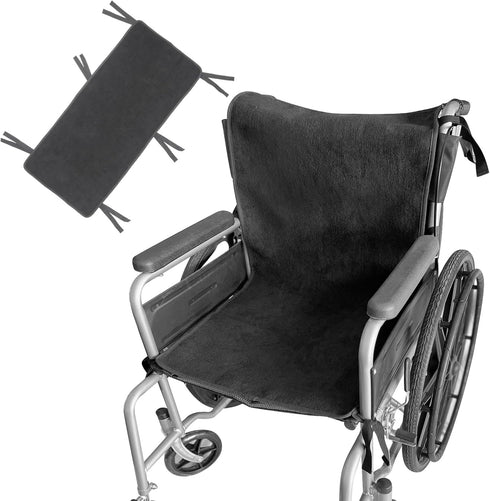 Waterproof Wheelchair Pad,Reusable Incontience Underpad Fastened to Wheelchair for Adults and Kids...