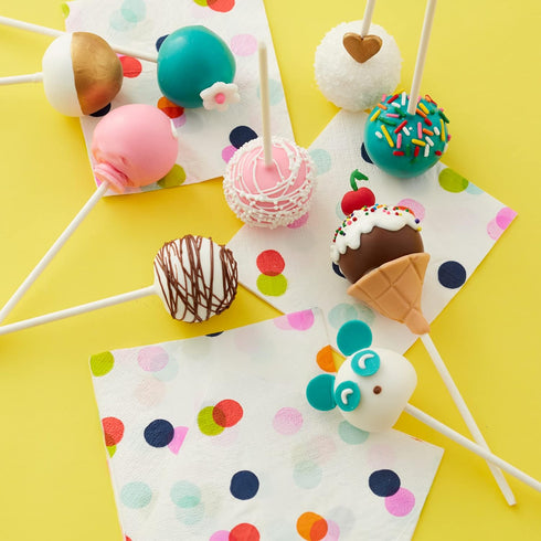 Wilton Candy Melts Dip-N-Decorate Candy Making Tools and Cake Pop Decorating Kit, 49-Piece...