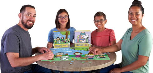 RoseArt - Peanuts - Easter Fun - 100 Piece Jigsaw Puzzle for Kids and Adults...