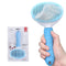 Dog brush, cat brush, Dog Brush for Shedding, self-cleaning pet brush, removes loose hair and tangles, promotes blood circulation, pet accessory, ...