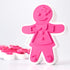 Tovolo Gingerbread Girls Templates Reverse, Dishwasher Safe, Set of 6 Cookie Stamps with Cutter...