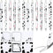 18 Pieces Cow Print Stuff, 12 Cow Pens and 300 Sheets Cow Notes with 5 Styles, Aesthetic Pens, Cow Print Gifts for Christmas Office School Supplie...