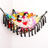 Stuffed Animal Toy Hammock Hanging- Macrame Toy Hammock with Tassels-Stuff Animals Organizer Storage Boho Large Corner Plush Toys Net Holder for N...