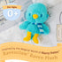 KIDS PREFERRED Harry Potter Ravenclaw Blue Raven Plush Stuffed Animal with Blue Stripped Scarf Hogwarts House Collectible for Babies, Toddlers, an...