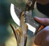 8.5 Inch Handmade High Carbon Steel Tracker Knife - Fixed Blade With Sheath -Full Tang Knife - Survival Knife - Hunting Knife - Tactical Knife for...