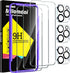 Milomdoi 3 Pack Screen Protector for Apple iPhone 14 Pro Max with 3 Pack Tempered Glass Camera Lens Protector, Ultra 9H Accessories, Case Friendly...