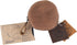 Hide & Drink, Rounded Coin Case, Zippered Wallet, Travel Pouch, Full Grain Leather, Handmade, Single Malt Mahogany...