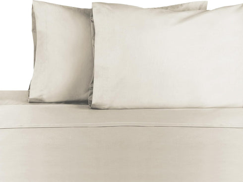 Martex 225 Thread Count Cotton Rich Solid Brushed Cotton Blend Super Soft Finish Easy Care Machine Washable Wrinkle Resistant Bedroom Guest Room 2...
