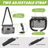 Large Dog Treat Pouch for Training with Magnetic Closure, Portable Dog Walking Fanny Pack Built-in Poop Bag Dispenser and Multiple Pockets, Includ...