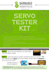 Servo Motor Tester Kit | 180 Degree 9g Servo Motor + RC Servo Tester Controller + 6V Battery Holder...