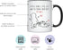 YouNique Designs 6 Years Anniversary Mug, 11 Ounces, Funny 6th Anniversary Coffee Mug for Him, Sixth Year Wedding Anniversary Cup for Couples (Bla...