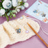 NBEADS 6 Pcs Sheep Stitch Markers, Alloy Enamel Crochet Stitch Marker Charms Locking Stitch Marker Knitting DIY Handmade Gift for Knitting Weaving...
