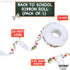 KatchOn, Back to School Ribbon for Crafts - 10 Yard | Back to School Decorations | Teacher Ribbon for Crafts | First Day Decorations | Back to Sch...