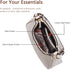 LA TERRE Small Crescent Shoulder Bag Under the Arm Purse Handbag for Women...