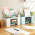 Desk Organizer,Multi-Functional Item of Stationery,Desk Organizers and Accessories desk with 5 Compartments (Blue)...