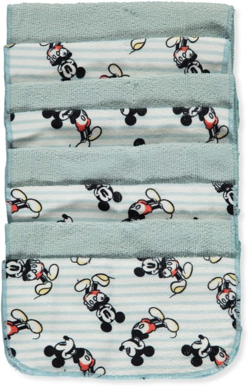 Disney Baby Big Boys' 8-Pack Mickey Mouse Washcloths Set - White/Multi, one Size...