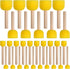 30 Pcs Round Sponges Brush Set, Round Sponge Brushes for Painting, Paint Sponges for Acrylic Painting, Painting Tools for Kids Arts and Crafts (4 ...
