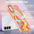 Toycamp for Samsung Galaxy S21 FE Case 5G, Cute Rainbow Sun River Flowers Cartoon Graffiti Print Design for Women Girls Boys Teens Colorful Art Ca...