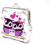 Pu Leather Coin Purse Cute Animal Owl Wallet Bag Change Pouch Gifts for Women Kids Girls Key Holder...