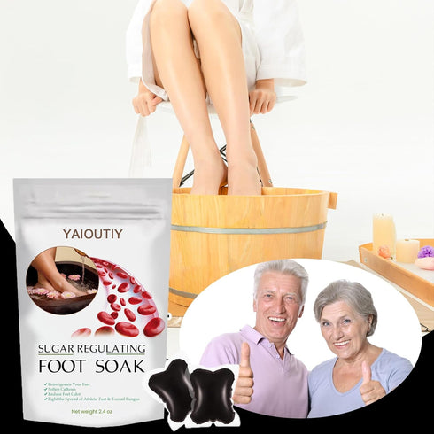 Herbs Cleansing Foot Soak Beads, Moisturizes The Skin and Relieves Fatigue, Sugar Regulating Foot Soak, Natural Herbal Foot Cleansing Soak Beads (...