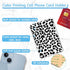 Leather Phone Card Holder Phone Wallet, Stick Back Phone Wallet Sticker Stylish Phone Case Credit Card Holder, Suitable for iPhone, Samsung, Andro...