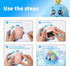 Baby Bath Toys, Light Up Automatic Spray Water Octopus Bathtub Toys for Baby 1 2 3, Sprinkler Pool Toys Gifts for Toddlers Kids 6-12 Months Infant...