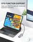 USB-C hub 4K 60Hz HDMI, ICZI 6-in-1 USB C to HDMI USB C Adaptor with HDMI, 2 USB 3.0 Ports, SD/TF Card Reader, 100W USB-C PD USB Hub for Mac/MacBo...